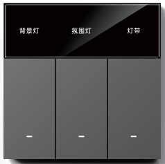 HF1 半屏款 米家蓝牙mesh智能开关